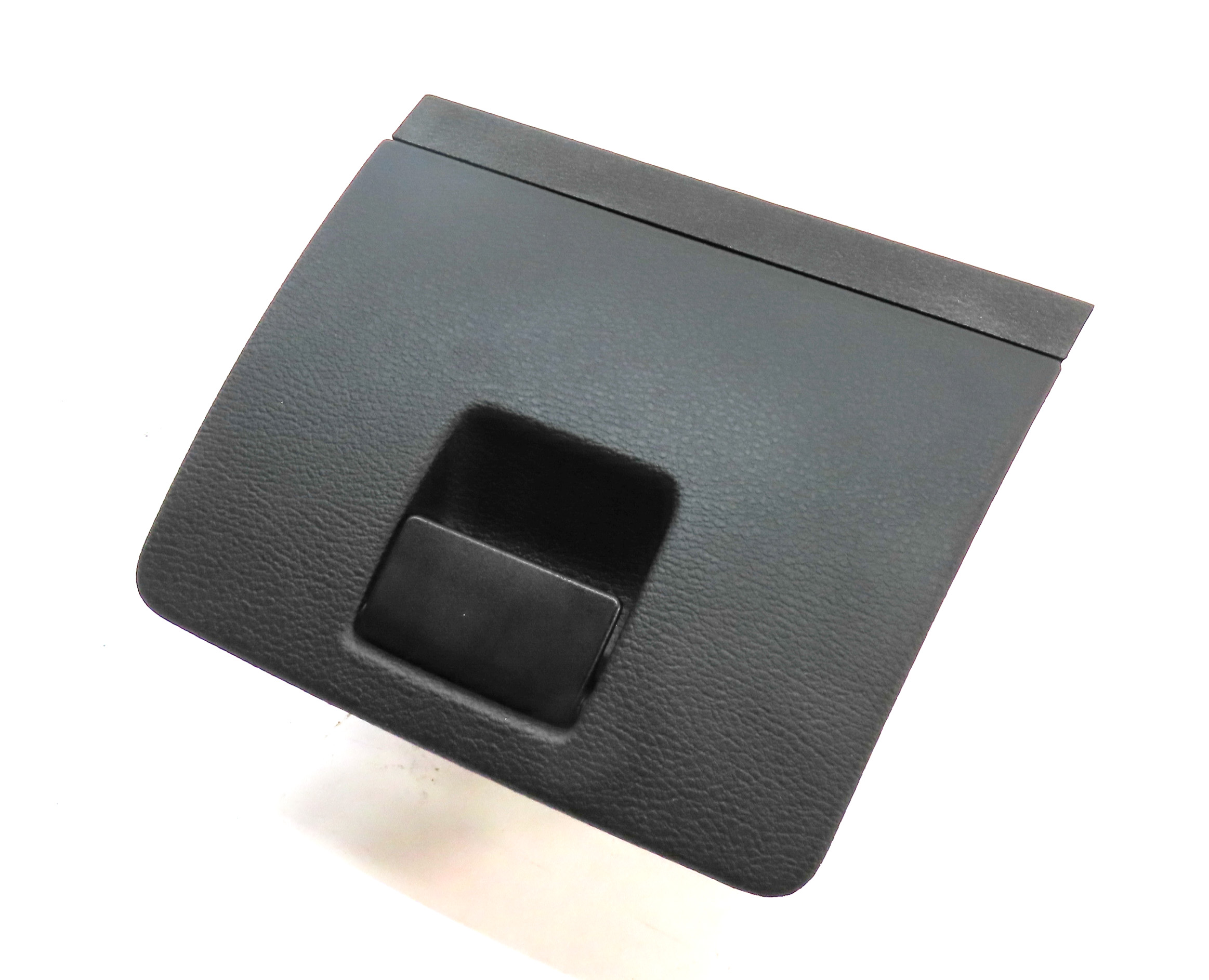 2012 BMW X3 (F25) FRONT LEFT DRIVER DASH STORAGE BIN COMPARTMENT (BLACK) — exact item pictured
